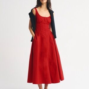 A&F Bra-Free Dylan Midi Dress